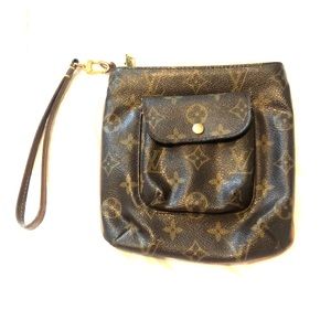 Louis Vuitton Monogrammed wristlet